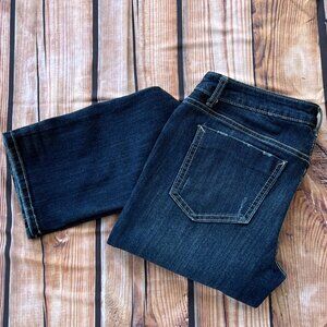 Simply Vera Vera Wang Denim Capri Mid Rise Size 6